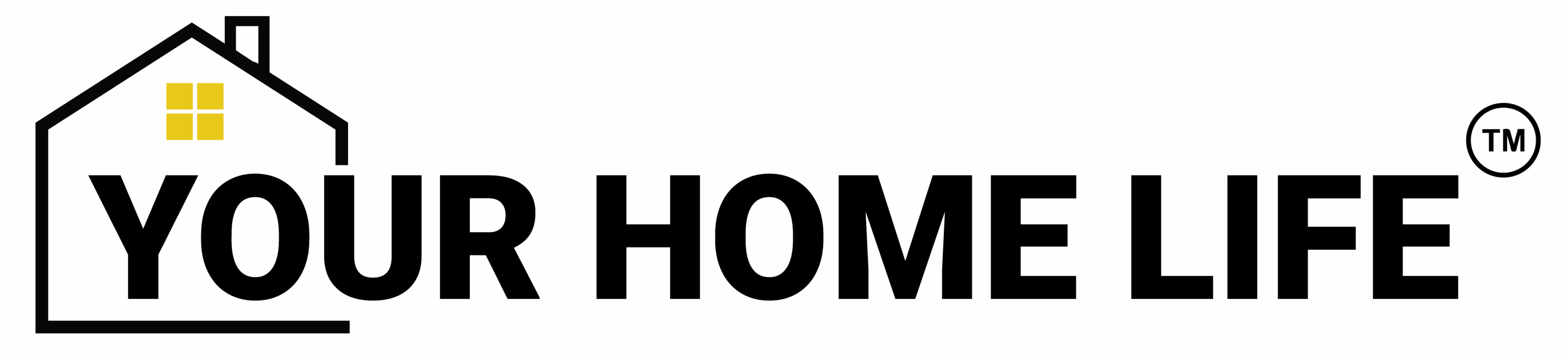 House outline with illuminated four-pane window